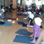 Yoga students at Active Sports Club