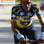 Cyclist Tony Eason wearing official Brazil Bike Jersey