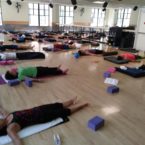 Active Sports Club Yoga Students in Savasana