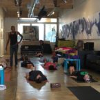 Yoga Class in Castro District of San Francisco