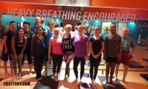 Crunch Gym Group Fitness Yoga Class