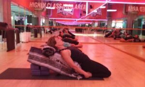 CrunchGroup Fitness Yoga Class.
