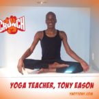Yoga teacher tony eason at Crunch Gym Yerba Buena, San Francisco