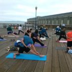 San Francisco Yoga Class Pier 39