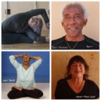 International Yoga Day - Iyengar Yoga Teachers: Kathy Alef, Ben Thomas, Jaki Nett, Janet MacLeod.