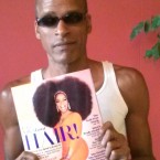Oprah's Afro Magazine Photo