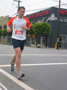 San Francisco AIDS Marathon - Andrew, Runner #3756