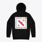 Monopoly Game Board Hoodies. A Monopoly Parody titled "Trumpology." Avenue names are officials, U'S Senators, U.S. House of Representatives, lawyers, and advisers joined and tried to help U.S. President Donald Trump  create the coup d'état.. Monopoly Black Hoodies. 