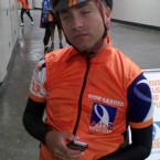 AIDS/Lifecycle Cyclist, Michael Bracco preparing for Day #1