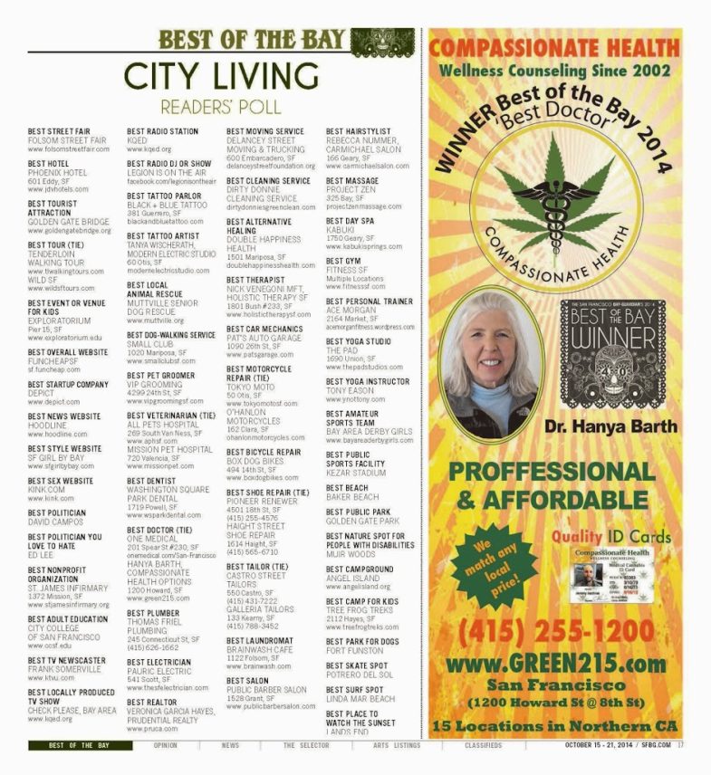 Best of The Bay Yoga Teacher, Tony Eason