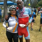 AIDS/Lifecycle Cyclist Tony Eason and Rita