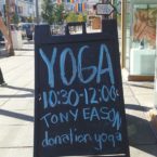 Yoga Class in the Castro District SF