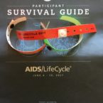 AIDS/LIFECYCLE SURVIVAL GUIDE BROUCHURE