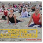 Yoga Students Ocean Beach San Francisco