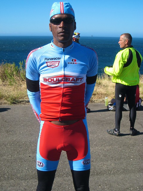 Cyclist Tony Eaon in Soulcraft Bike Kit